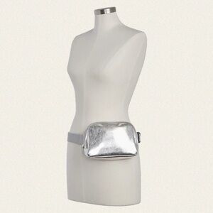 Gap Vegan Leather Metallic Belt Bag